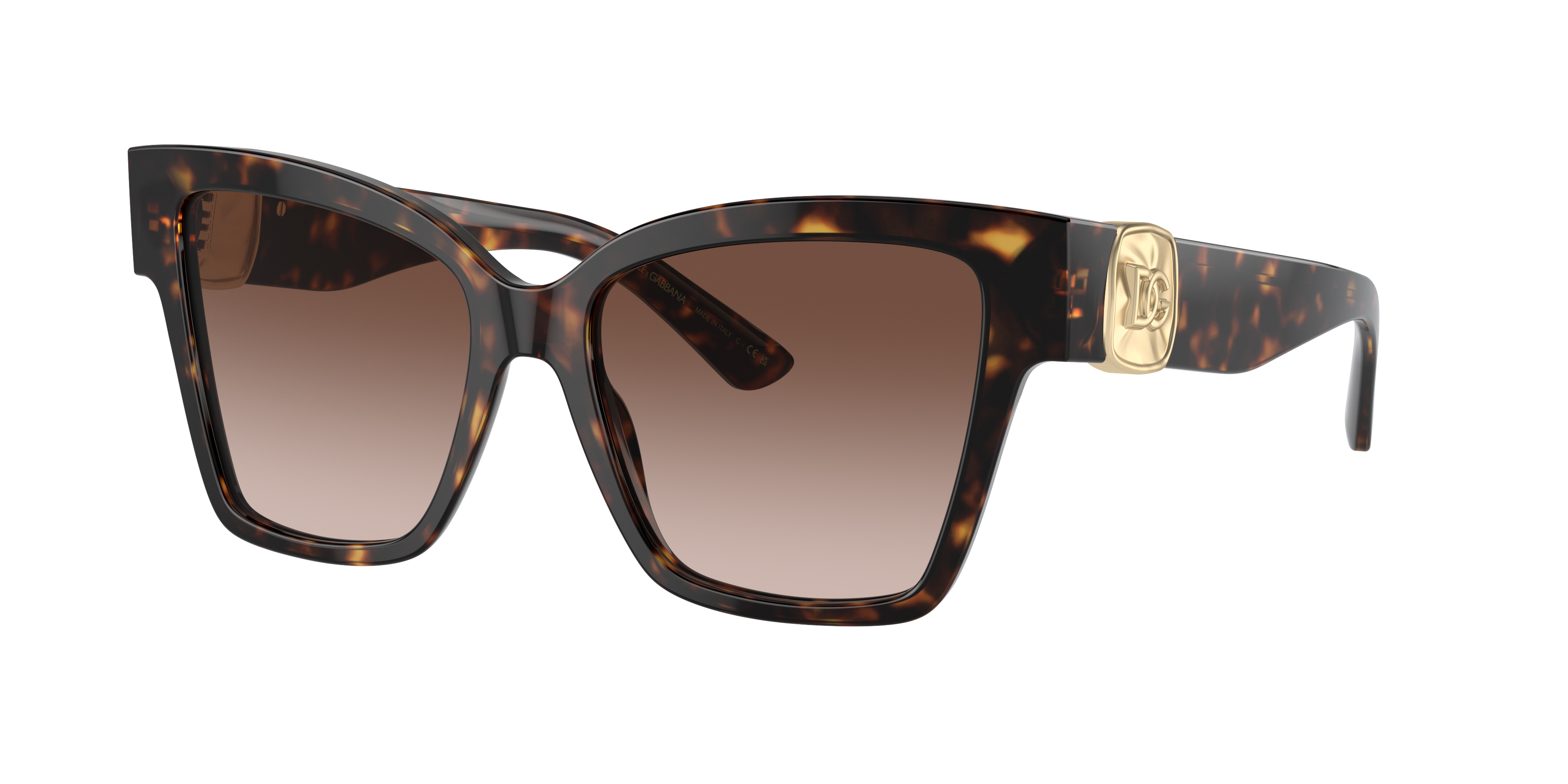 Dolce&Gabbana Woman Sunglass DG4470 -  Frame color: Havana, Lens color: Brown Gradient