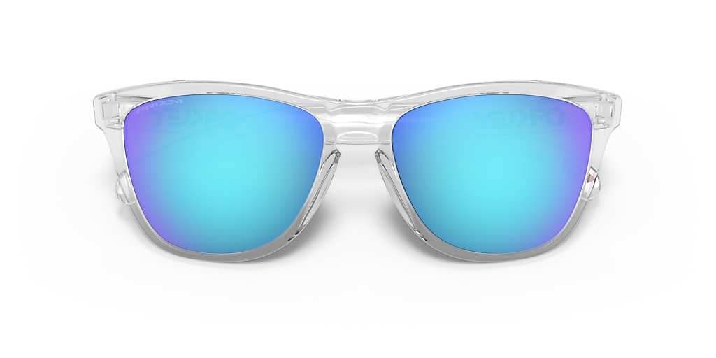 Oakley Frogskins™ (Low Bridge Fit) XL (54 - 17) with Blue lenses