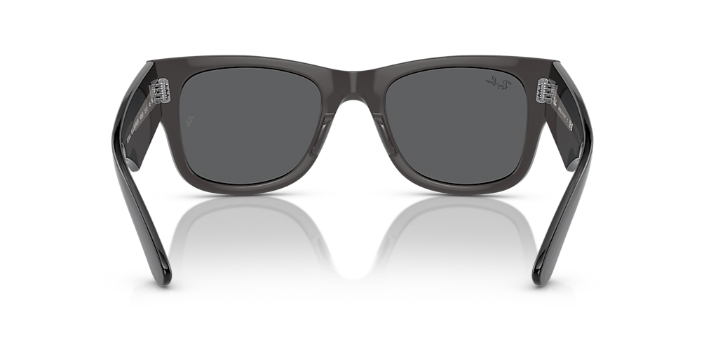 Ray-Ban Mega Wayfarer M (51 - 21) with Grey lenses and Black frame