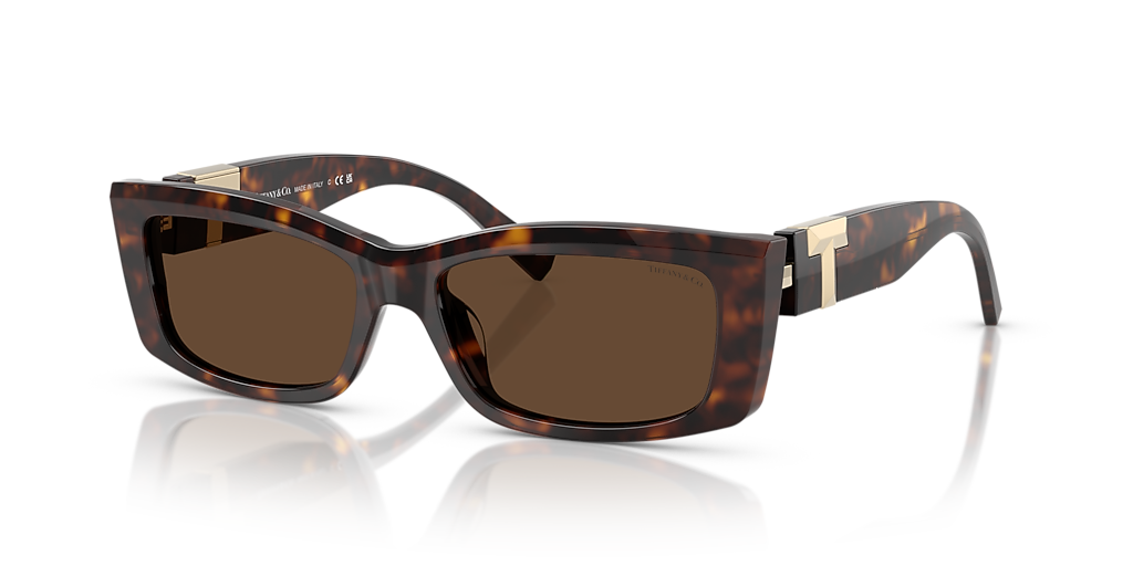 Tiffany & Co. TF4240U M (54 - 16) with Brown lenses and Tortoise