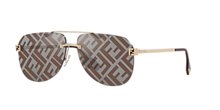 Fendi Fendi Selleria FE40173I XS (54 - 16) with Silver  display picture 3