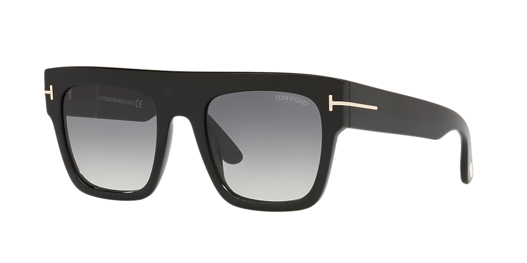 Tom Ford FT0847 S (52 - 21) with Grey lenses and Black frame