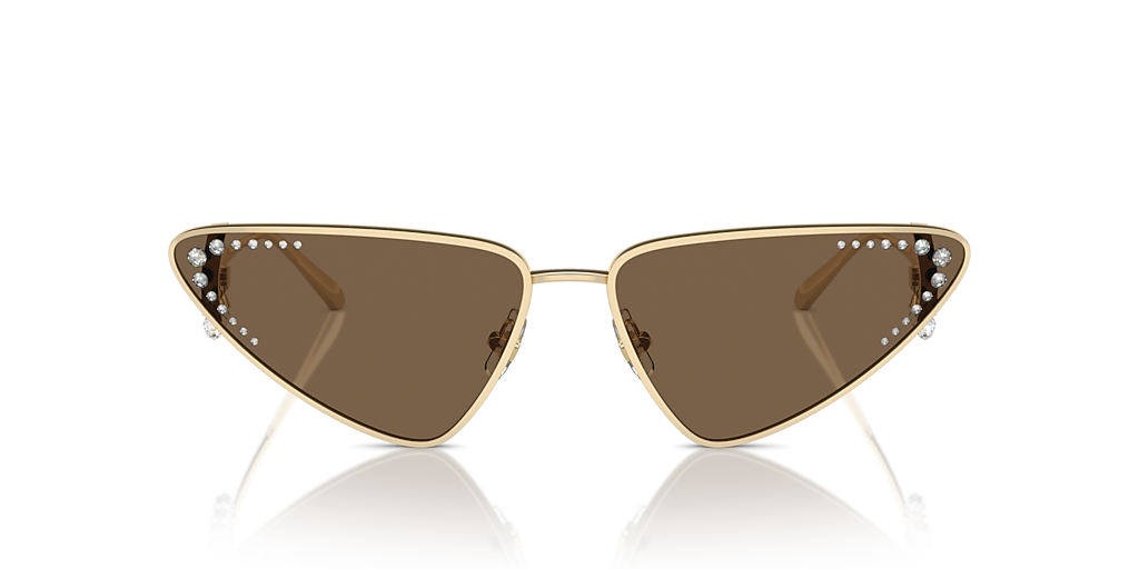 Jimmy Choo JC4001B S (63 - 15) with Brown lenses and Gold frame