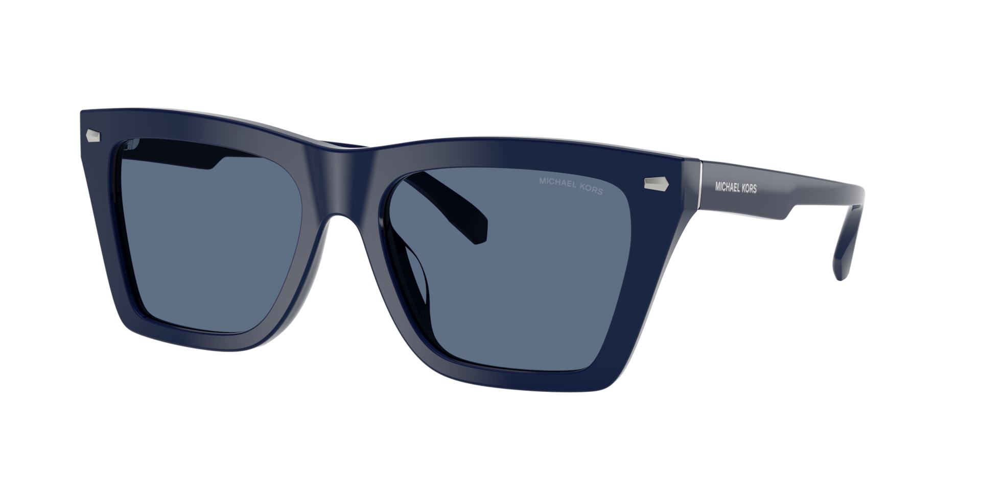 Michael Kors Homme Sunglass Pebble Beach - Couleur du Monture Bleu marine Uni Couleur de Lentille Bleu Uni 69 €