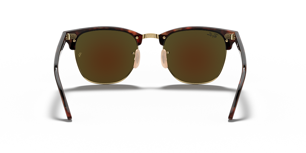 Ray-Ban Clubmaster Flash Lenses M (49 - 21) with Blue lenses and