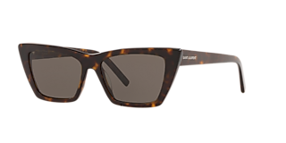 サンローラン サングラス ゴールドロゴ ブラック SLM40 54◻︎18 Saint Laurent SL M40 S (54 - 18) with Grey lenses and Black frame