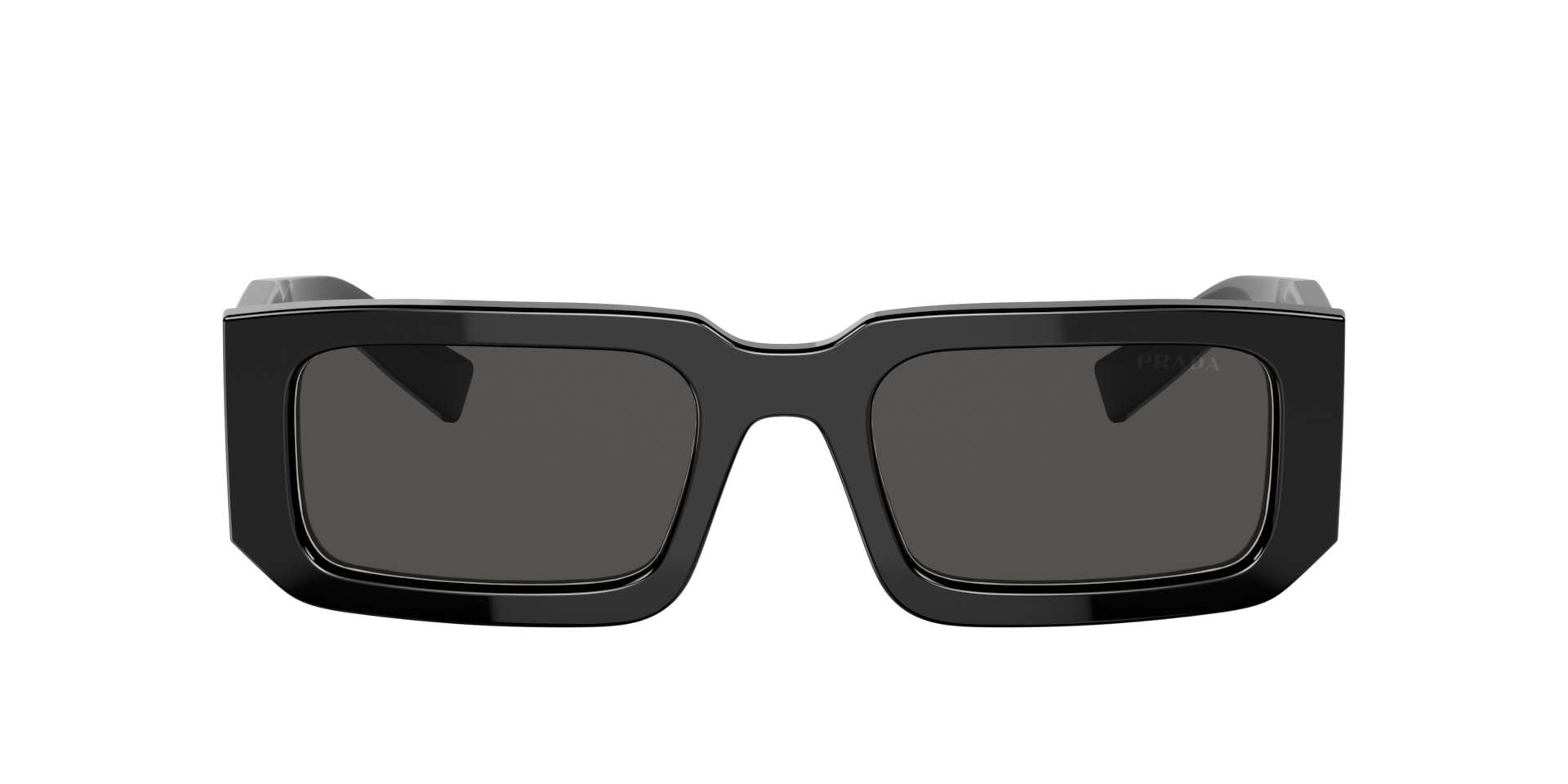 小物 PRADA sunglasses black Prada PR 06YS M (53 - 21) with Grey lenses and Black frame