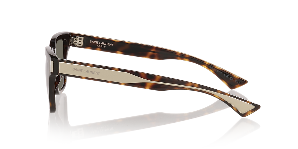 Saint Laurent SL790 S (53 - 19) with Grey lenses and Tortoise