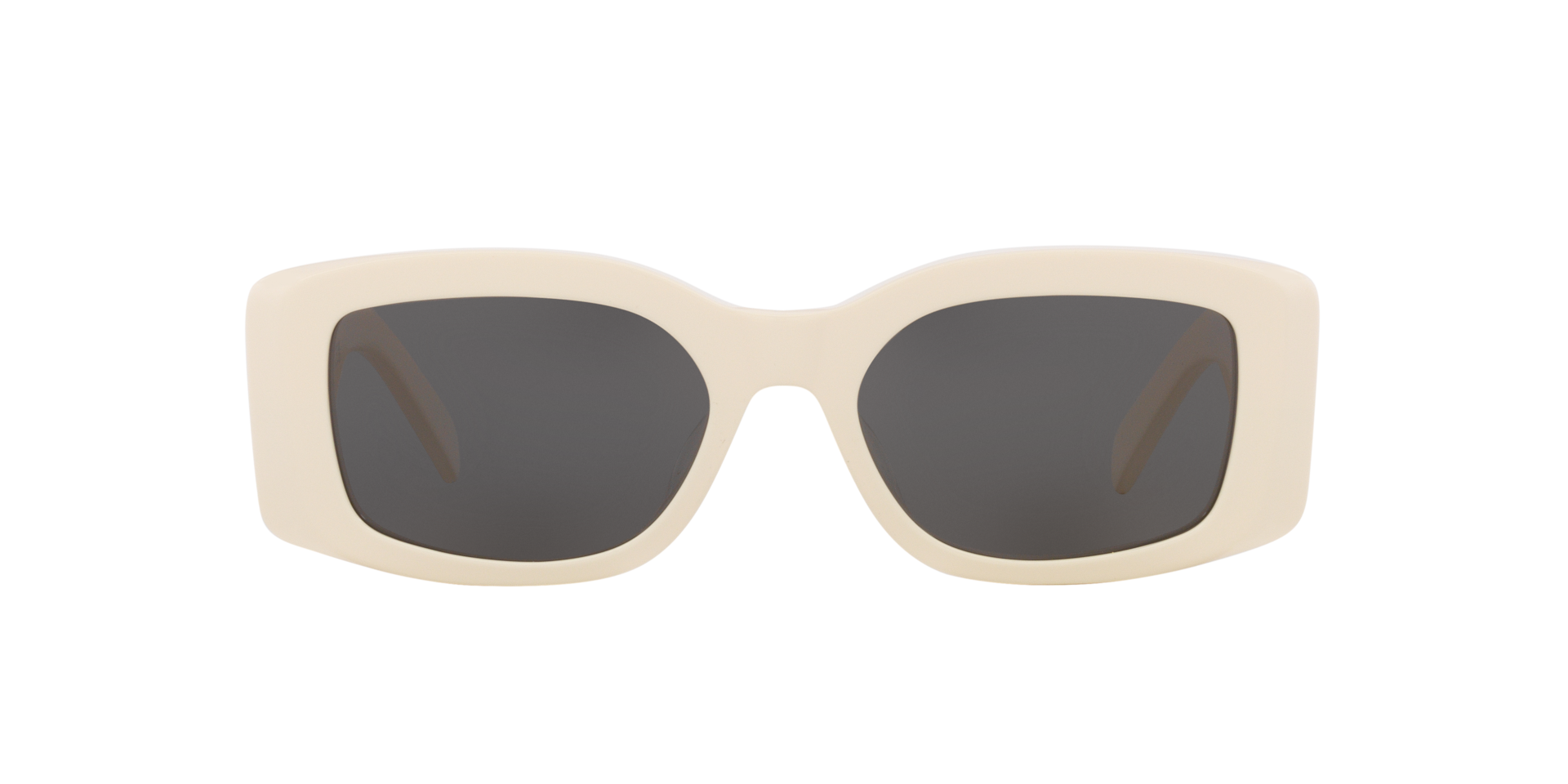 Celine Triomphe CL40282U XS (53 - 18) with Grey lenses and Beige