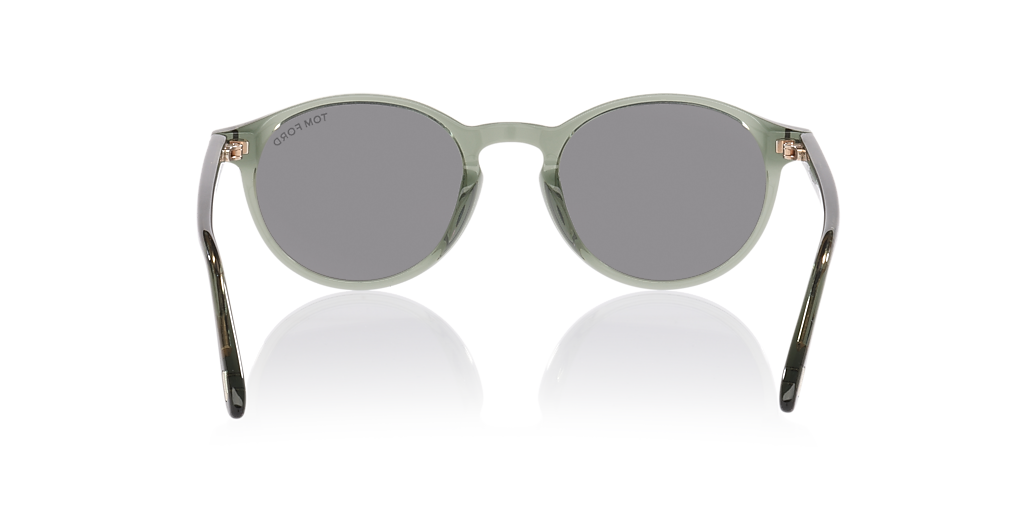 Tom Ford Prescott-02 XXL (51 - 21) with Grey lenses and Green