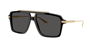 Dolce&Gabbana DG4482 XL (57 - 18) with Green lenses and Black
