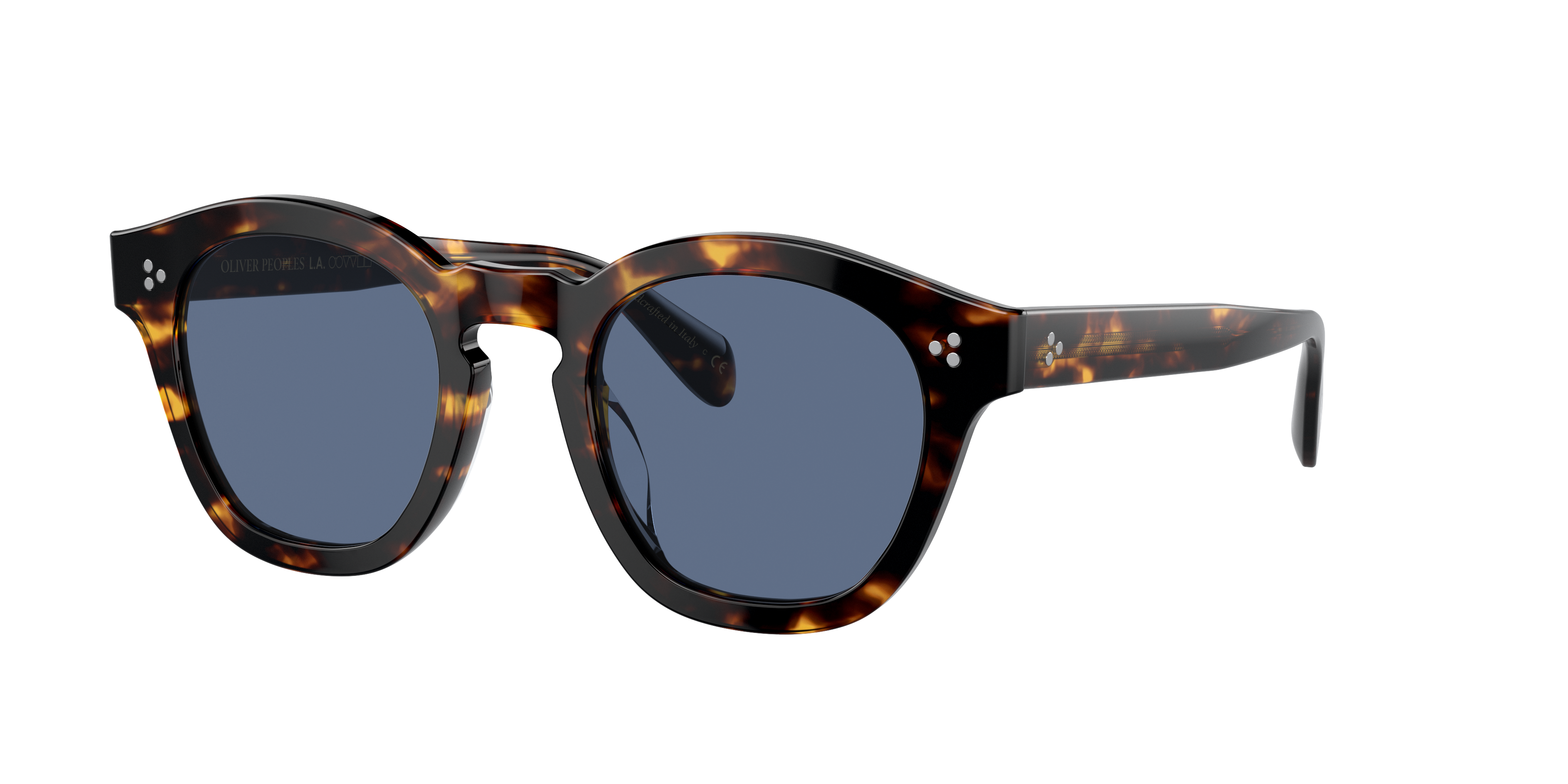 Oliver Peoples Unisex Sunglass OV5382SU Boudreau L.A -  Frame color: DM2, Lens color: Dark Blue