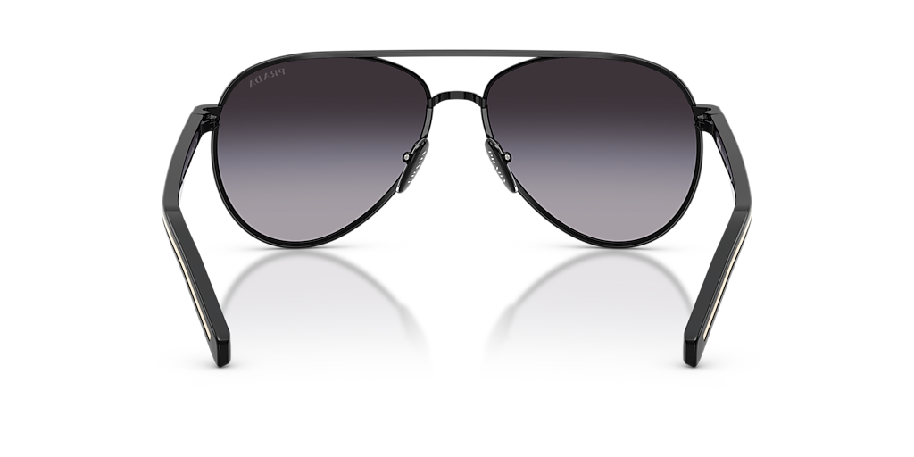 Prada PR B57S M (59 - 15) with Grey lenses and Black frame