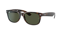 Ray-Ban New Wayfarer Classic S (52 - 18) with Green lenses and