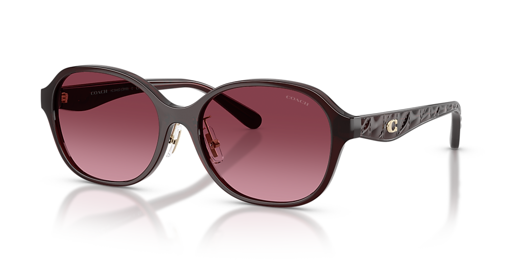 Coach CBY85 L (56 - 17) with Violet lenses and Red frame  display picture 1