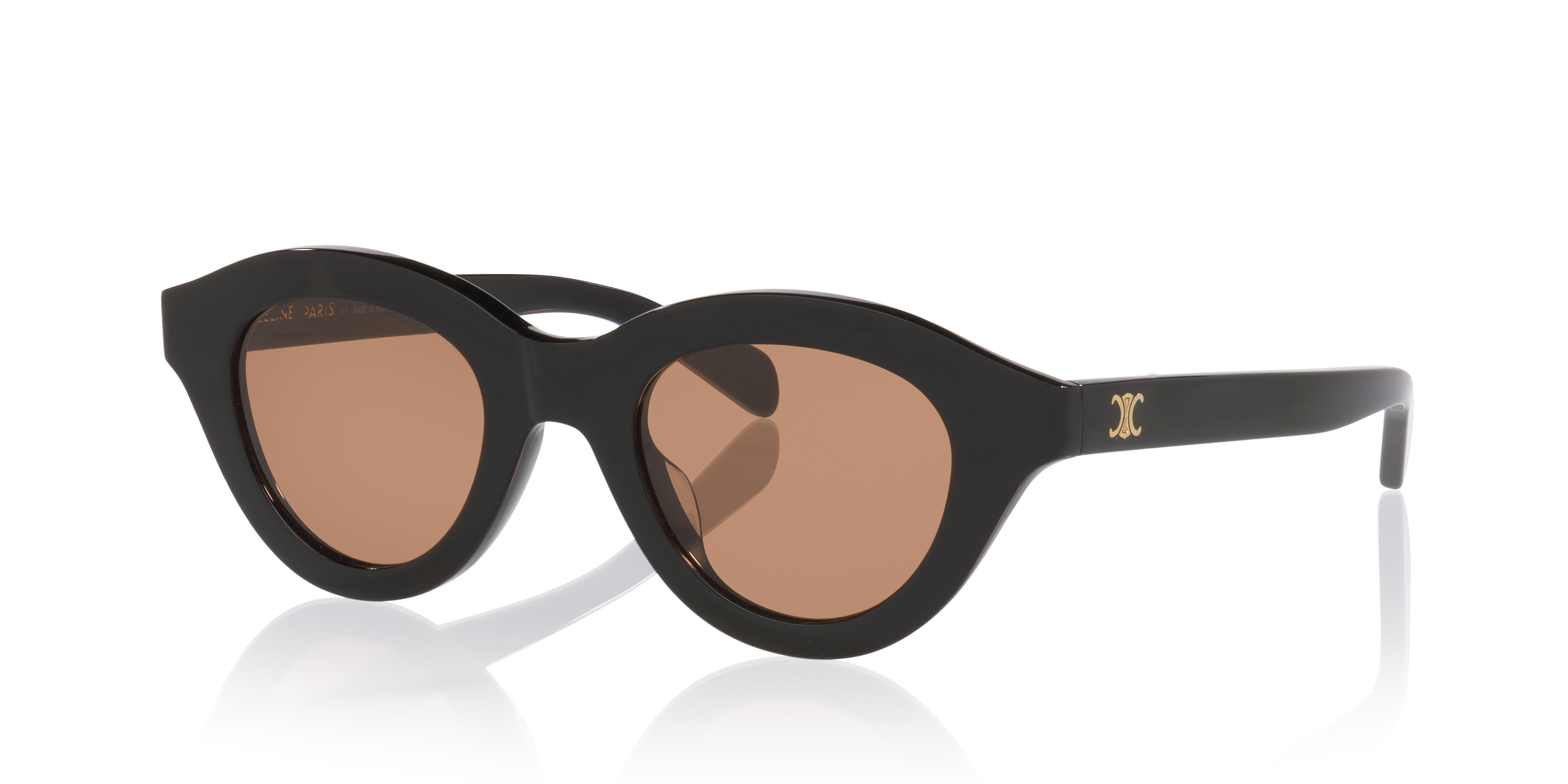 Celine Triomphe Mini CL40338U XXS (47 - 22) with Brown lenses and