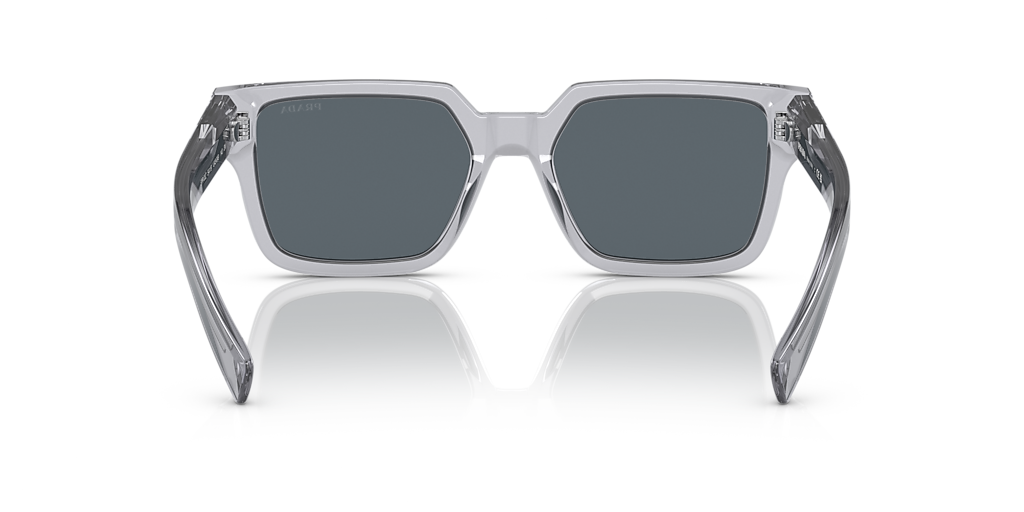 Prada PR 03ZS M (54 - 19) with Blue lenses and Grey frame