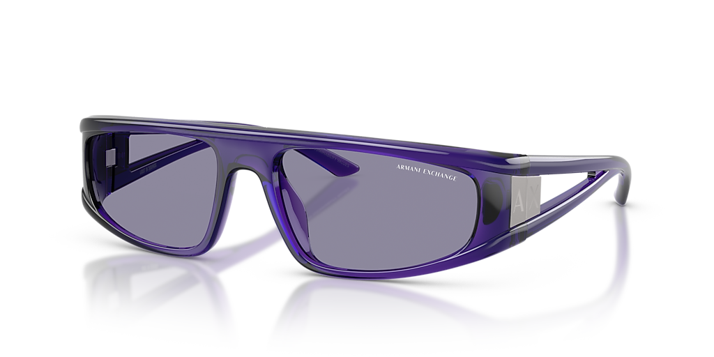 Armani Exchange AX4159SU L (59 - 18) com Lentes Violeta e Armação