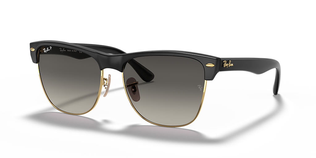Ray-Ban Clubmaster Oversized L (57 - 16) with Grey lenses and