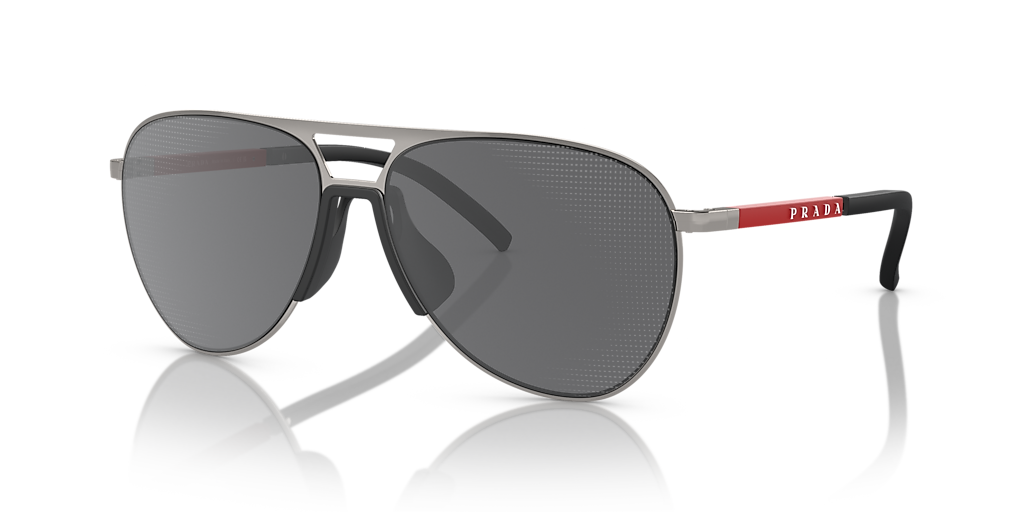 新品未使用！PRADA オーバーサイズサングラス 51S グレー Prada Linea Rossa PS 51XS XL (59 - 15) with Grey lenses and Grey