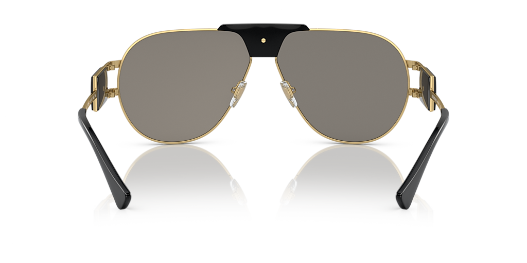 Versace VE2252 XXL (63 - 12) with Silver lenses and Gold frame