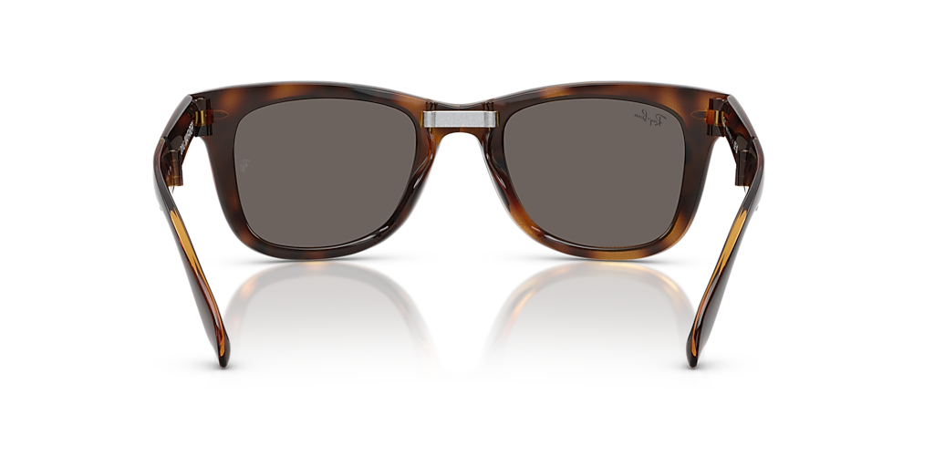 Ray-Ban Wayfarer Folding Classic L (50 - 22) with Grey lenses and