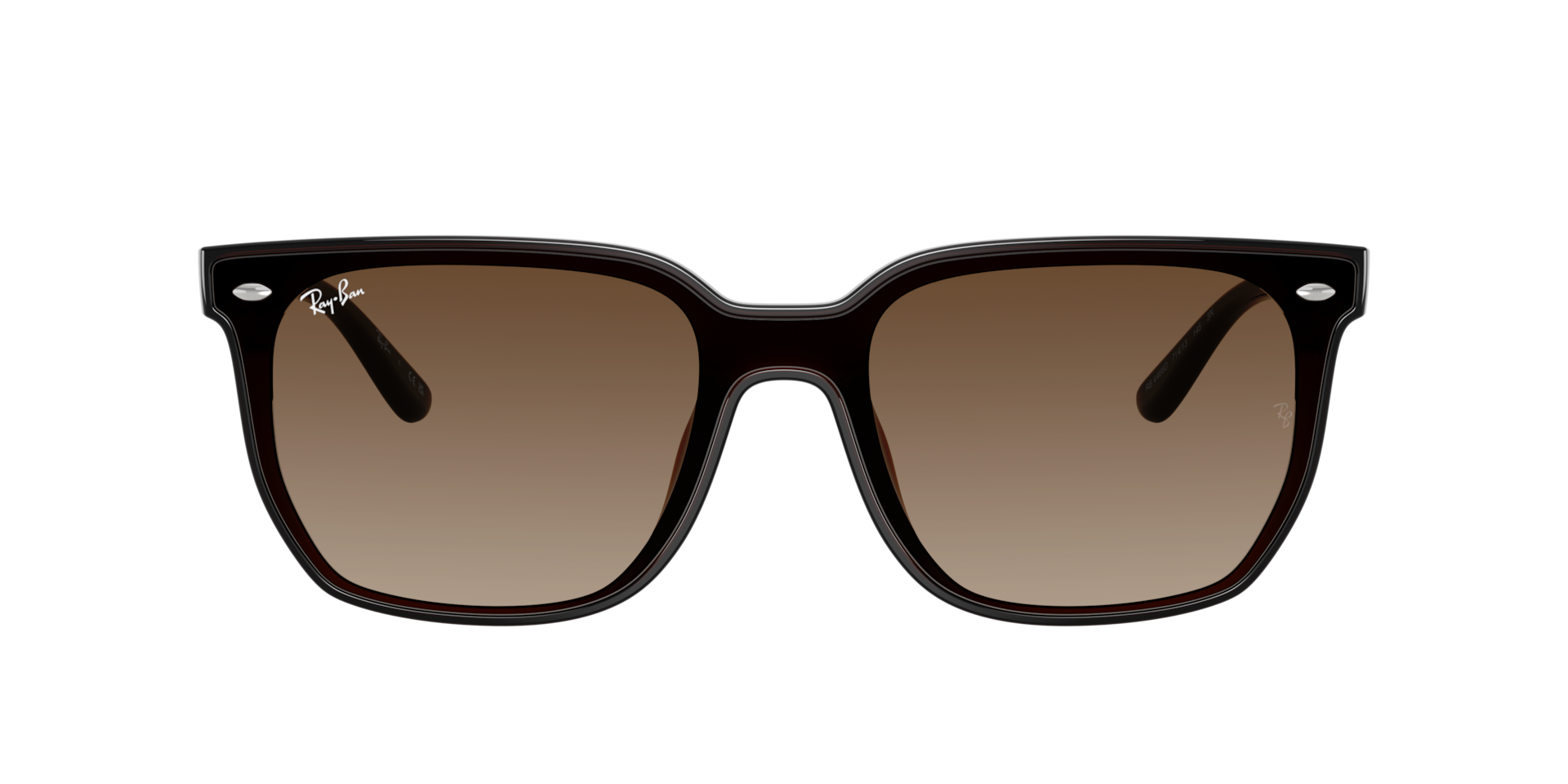 Ray-Ban RB4466D XL (0 - 147) with Brown lenses and Brown frame