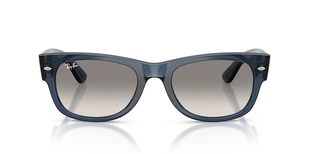 Ray-Ban Mega Wayfarer II M (52 - 21) with Grey lenses and Blue