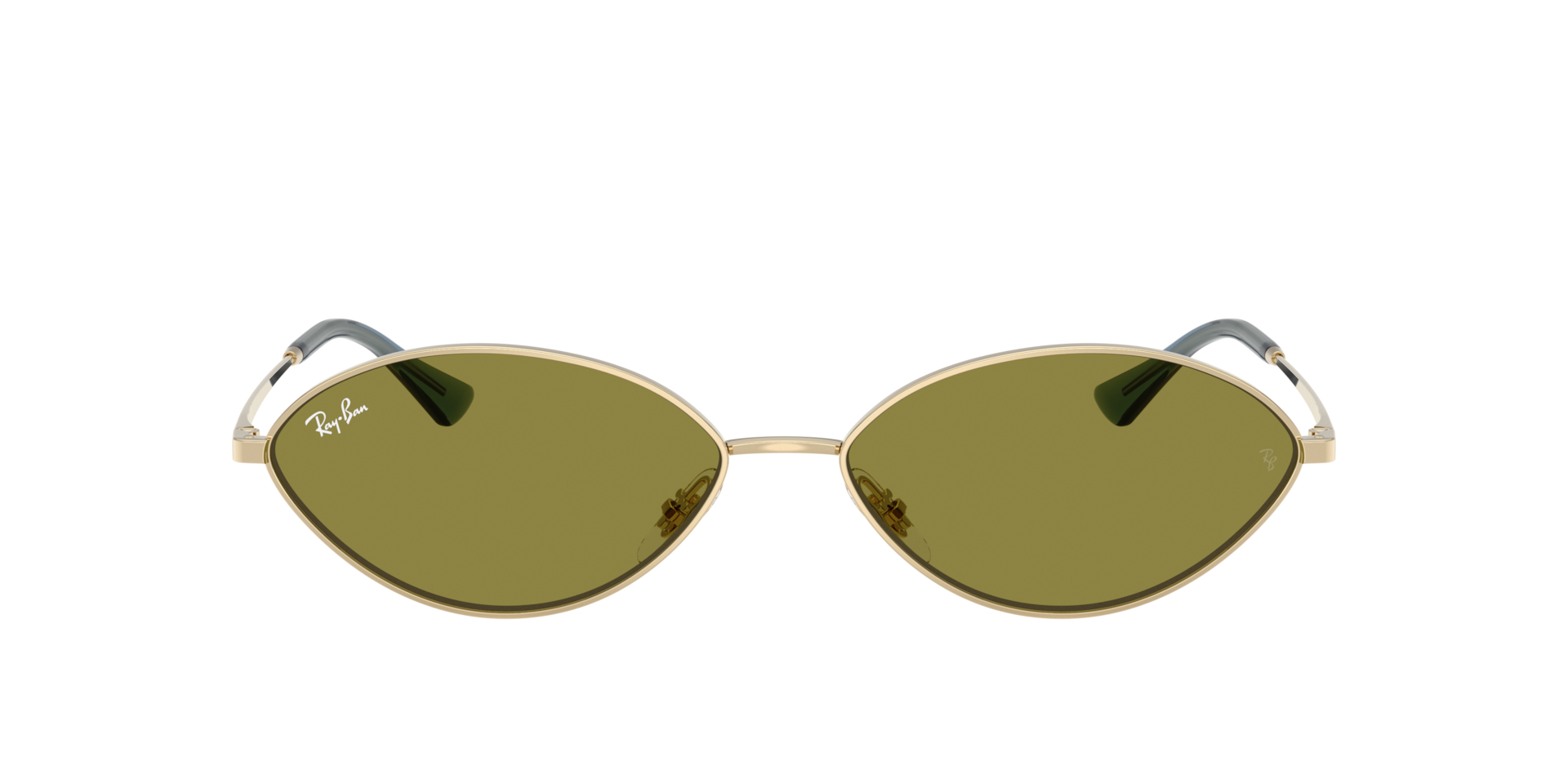 Ray-Ban Kai Bio-Based XL (59 - 15) with Green lenses and Gold
