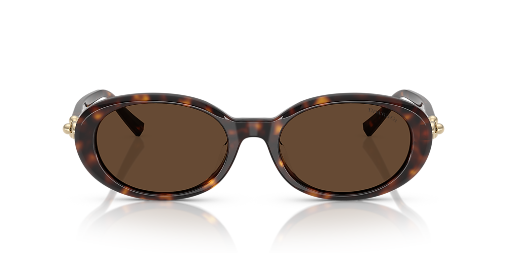 Tiffany & Co. TF4242D XXL (54 - 19) with Brown lenses and Tortoise