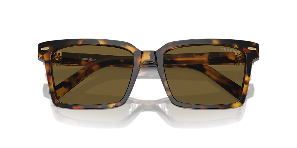 Miu Miu MU 13ZS M (55 - 18) with Brown lenses and Tortoise frame