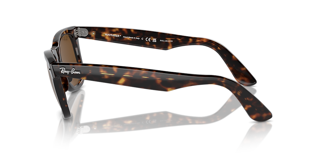 Ray-Ban Original Wayfarer Classic L (50 - 22) with Brown lenses