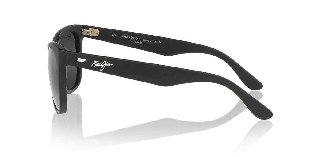 Maui Jim Kikonia Xl L (55 - 22) with Grey lenses and Black frame