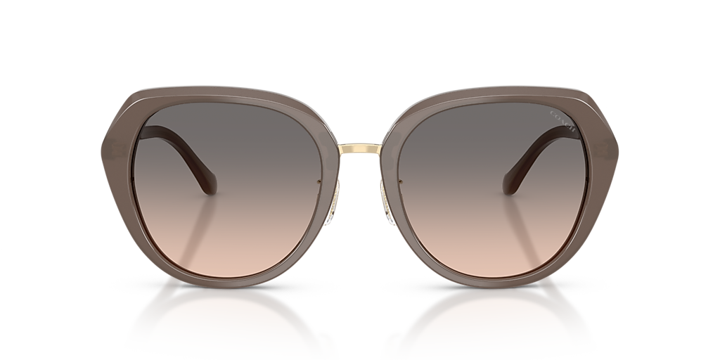 Coach HC8436 CBY93 M (55 - 20) with Grey lenses and Grey frame