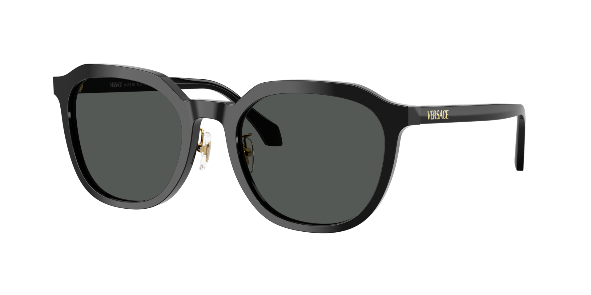 Versace Woman Sunglass VE4493D -  Frame color: Black, Lens color: Dark Grey