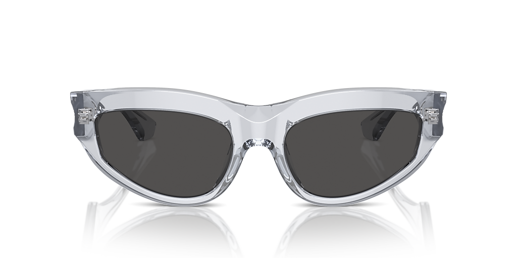 Burberry BE4425U M (55 - 19) with Grey lenses and Grey frame  display picture 1