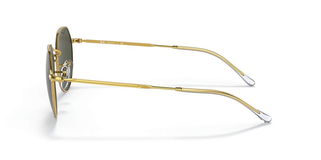 Ray-Ban Jack L (53 - 20) with Green lenses and Gold frame