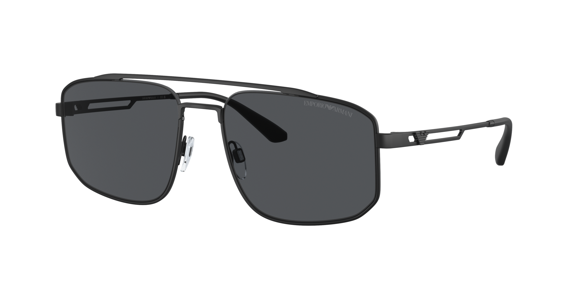 Emporio Armani Men's Black Ea2139 Matte Sunglasses - Image 4