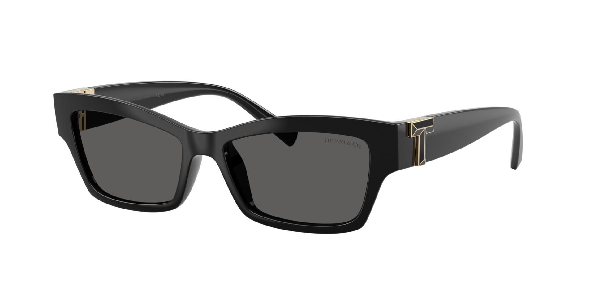 Tiffany Black/Grey Tf4269u 8001S4 Woman Sunglasses Injected Squared Normal - Image 3