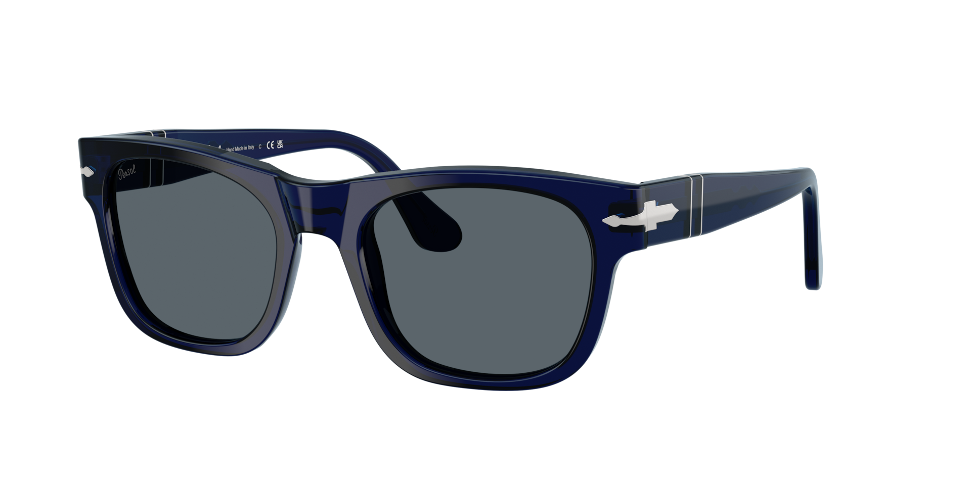 Persol Unisex Sunglass PO3269S -  Frame color: Cobalto, Lens color: Blue