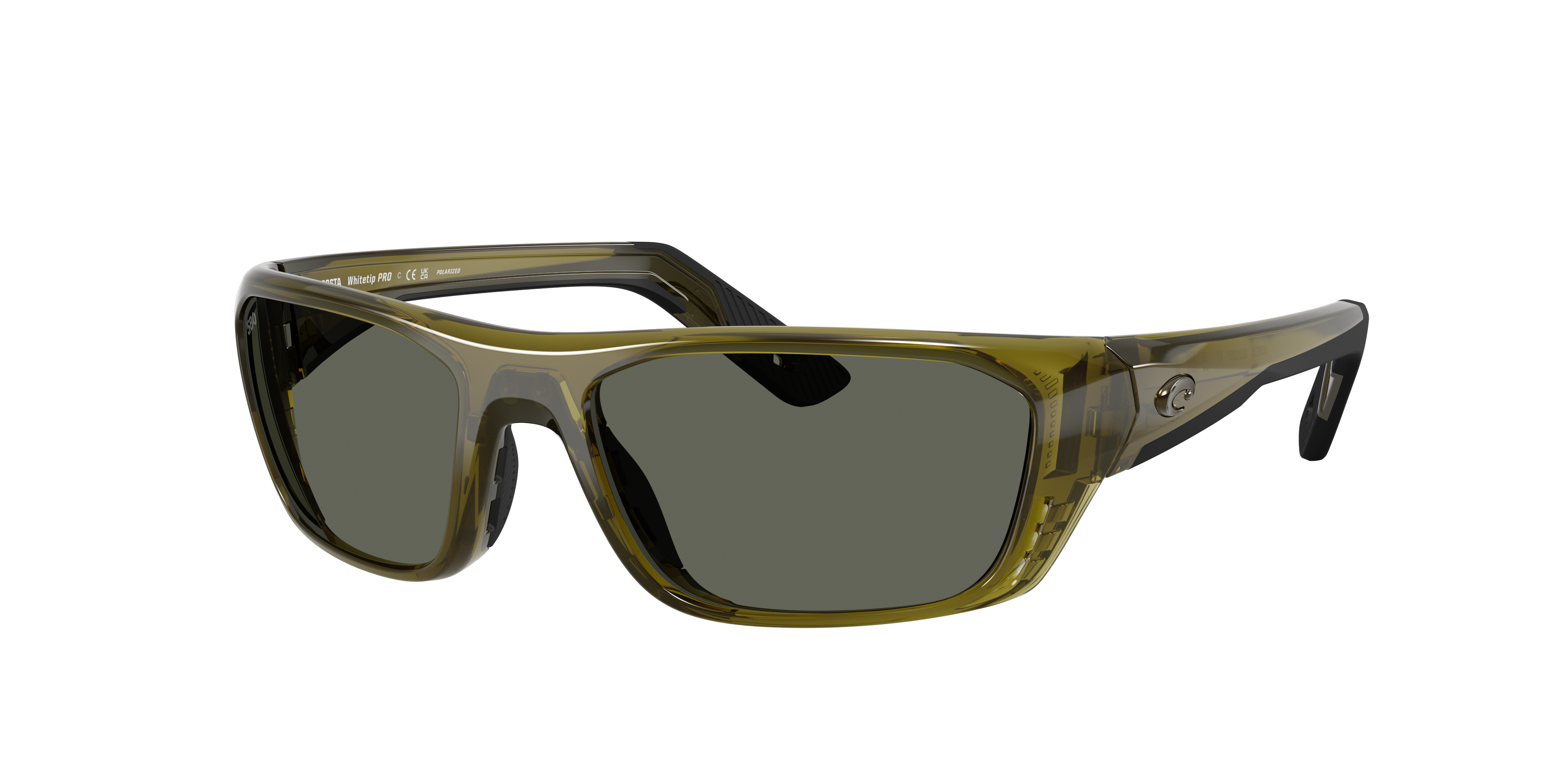 Costa Man Sunglass Whitetip PRO -  Frame color: Seagrass, Lens color: Gray