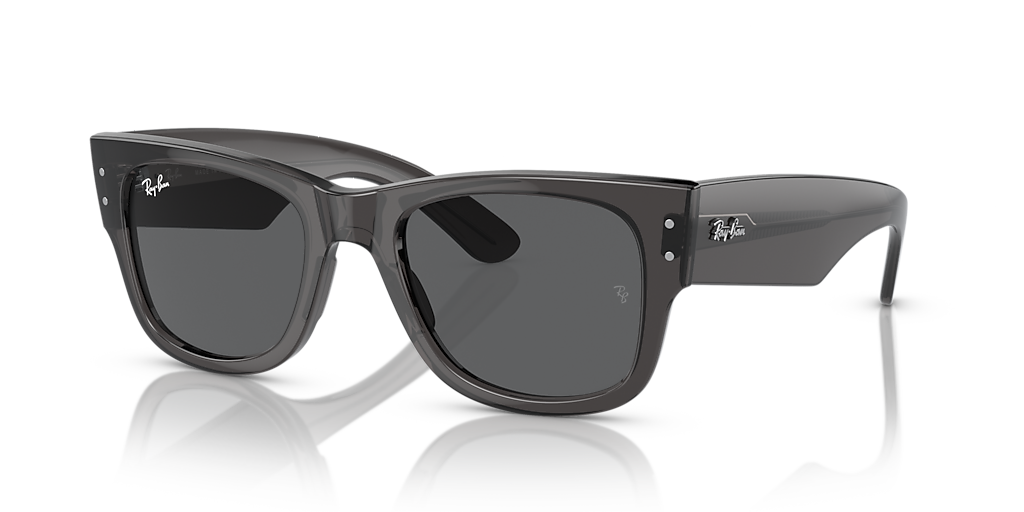 【美品レア】MEGA WAYFARER 調光レンズ／フォトグレイ Ray-Ban Mega Wayfarer M (51 - 21) with Grey lenses and Black frame