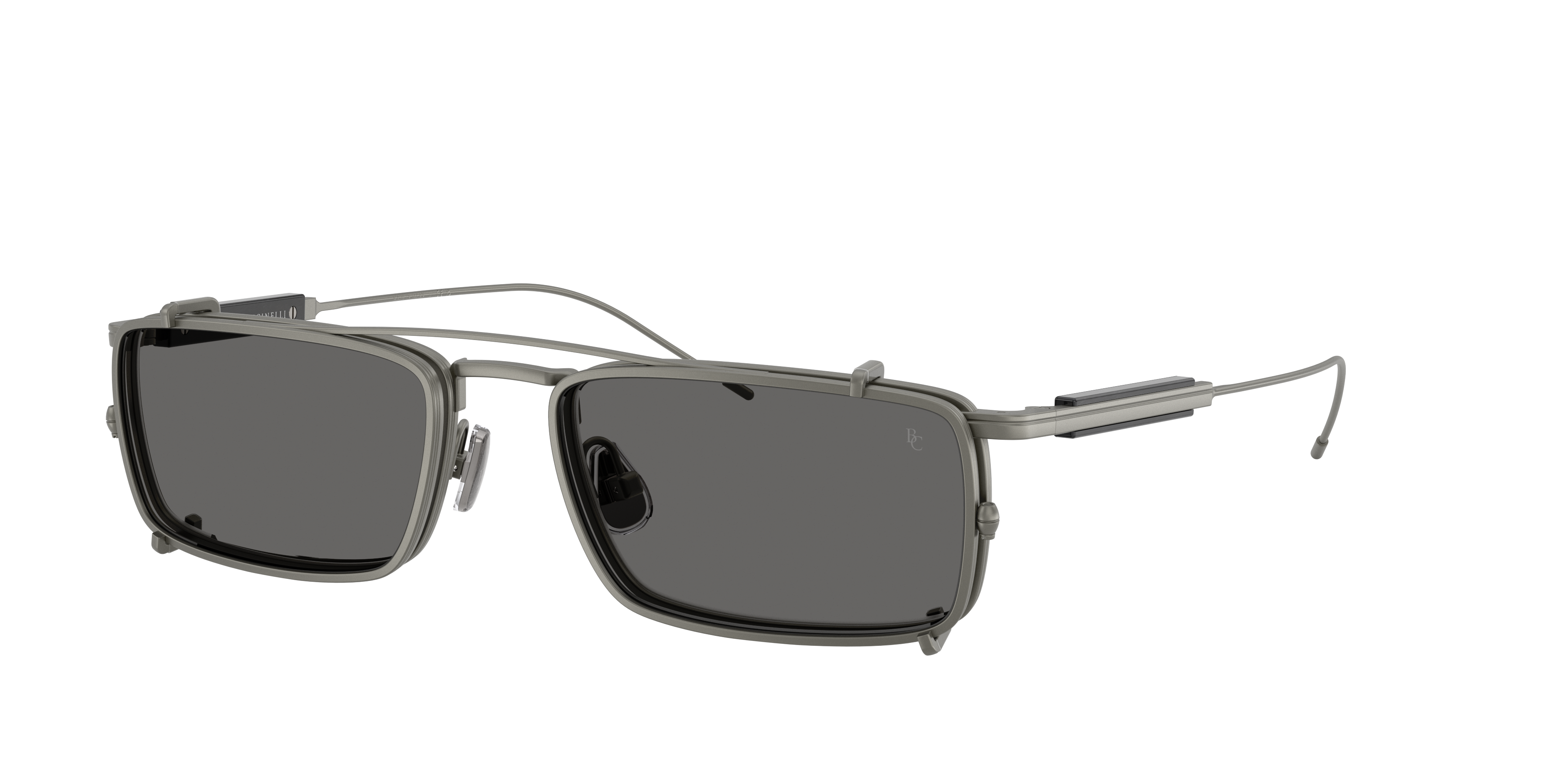 Brunello Cucinelli Man Sunglass BC2014ST -  Frame color: Antracite, Lens color: Piombo