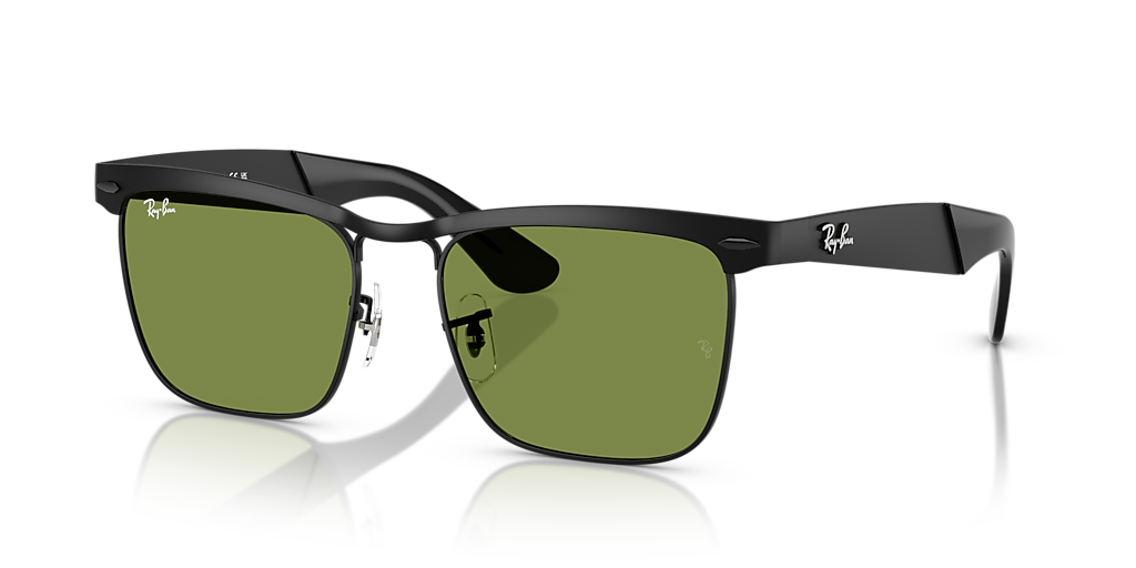 Ray-Ban Wayfarer Deluxe XXL (56 - 18) with Green lenses and Black