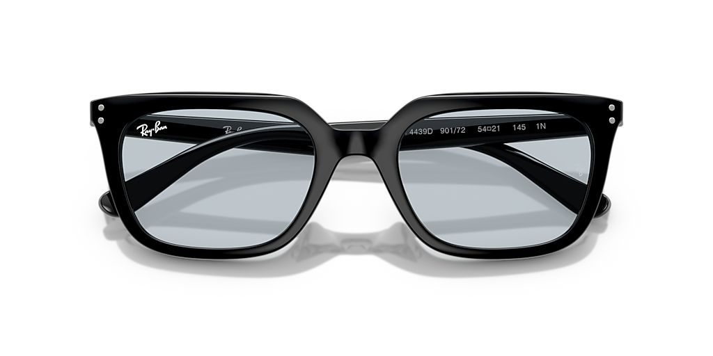 Ray-Ban RB4339D L (54 - 21) with Blue lenses and Black frame