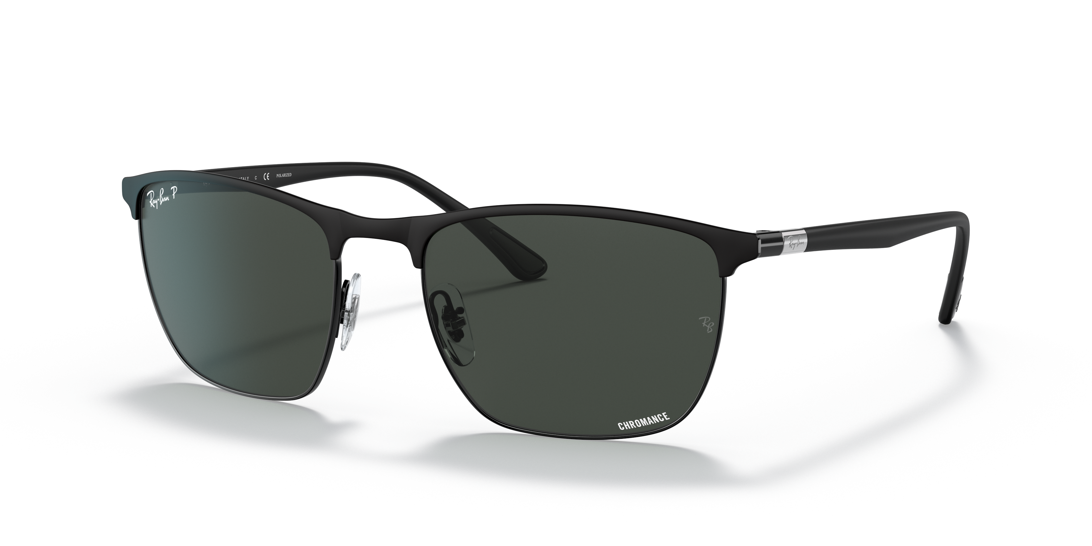 Ray-Ban RB3686 Polarized+ Lenses XL (57 - 19) with Grey lenses and