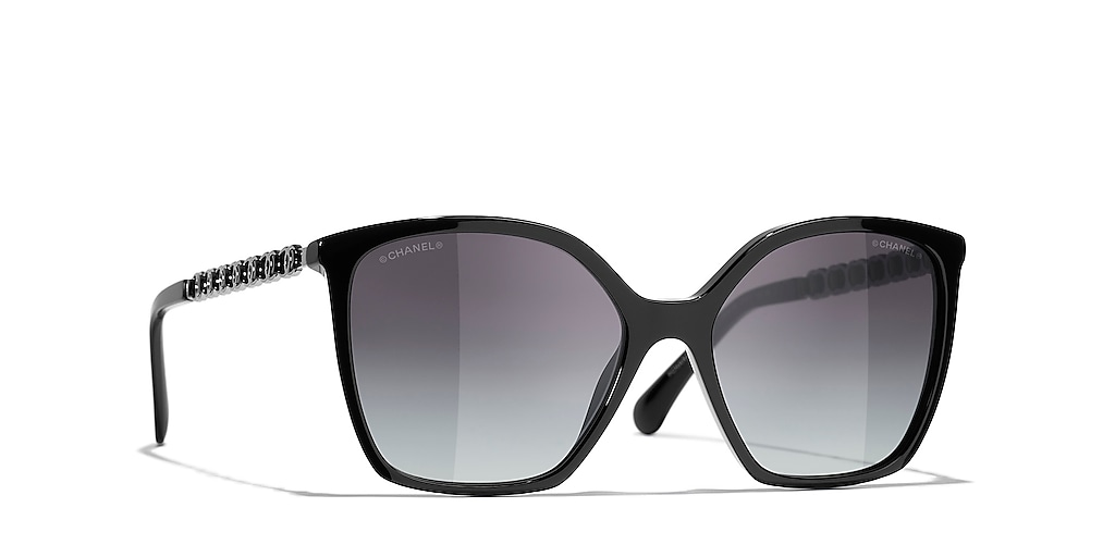 Chanel Square Sunglasses CH5546Q XL (57 - 17) with Grey lenses and