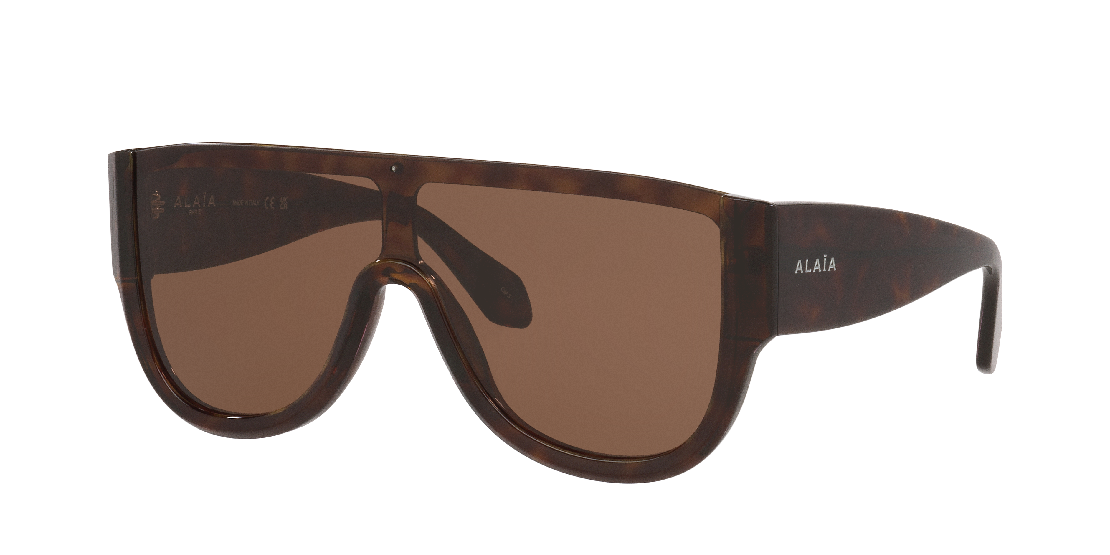 Alaia Woman Sunglass AA0087S -  Frame color: Tortoise, Lens color: Brown