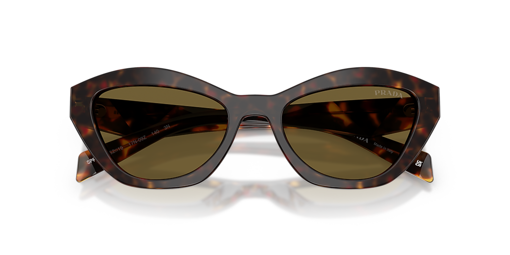 Prada PR A02S S (52 - 19) with Brown lenses and Tortoise frame