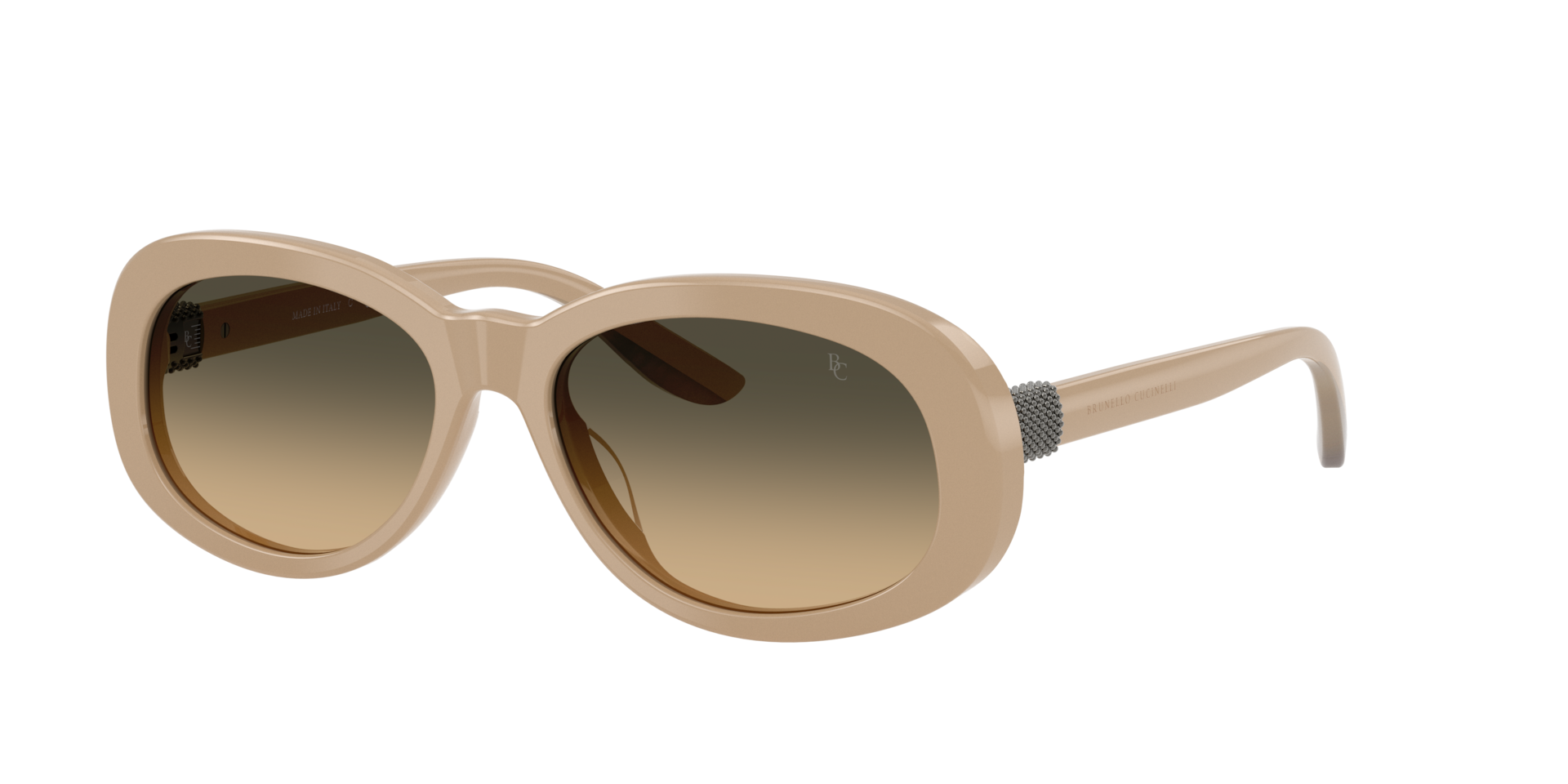 Brunello Cucinelli Femme Sunglass BC4021S CLAIRE - Couleur du Monture Beige rustique Couleur de Lentille Grigio Sabbiato 625 €